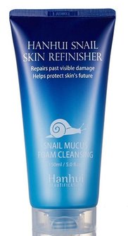 HANHUI Snail Skin Refinisher Foam Cleanser (150ml)