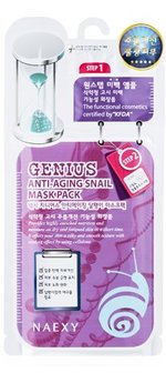 NAEXY Genius 2-steps Anti-Aging Snail Mask Pack (Step 1. 3ml step 2. 30ml) Uitverkocht!!!  Out of stock !!!